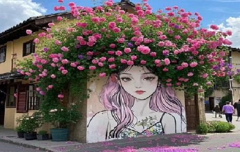 中江怎么设计网红打卡墙绘