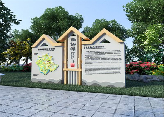 中江景区标识标牌设计要求。