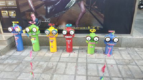 中江商业区彩绘