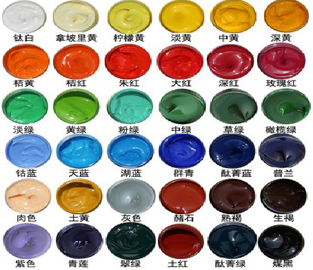 中江墙绘颜色的选择有讲究。