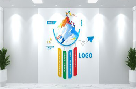 中江公司企业形象墙的工艺材料有哪些？